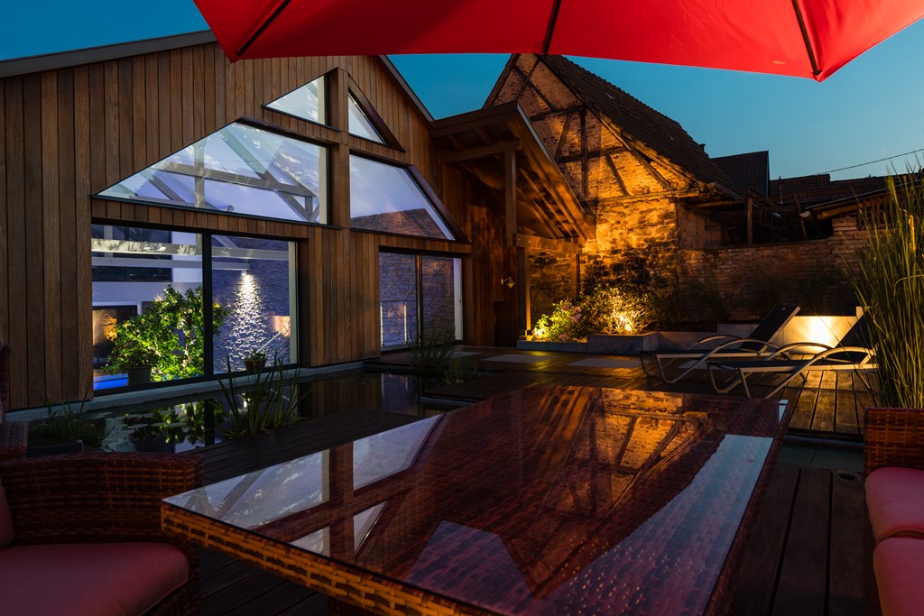Gîte avec piscine couverte  à Rosheim alternative
