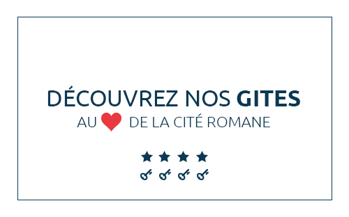 Gîte Au coeur de la cité Romane - Mentions légales